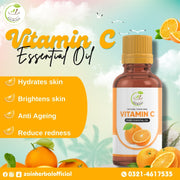 Zain Herbal Vitamin C Pure Essential Oil: A Burst of Antioxidants and Zesty Aroma