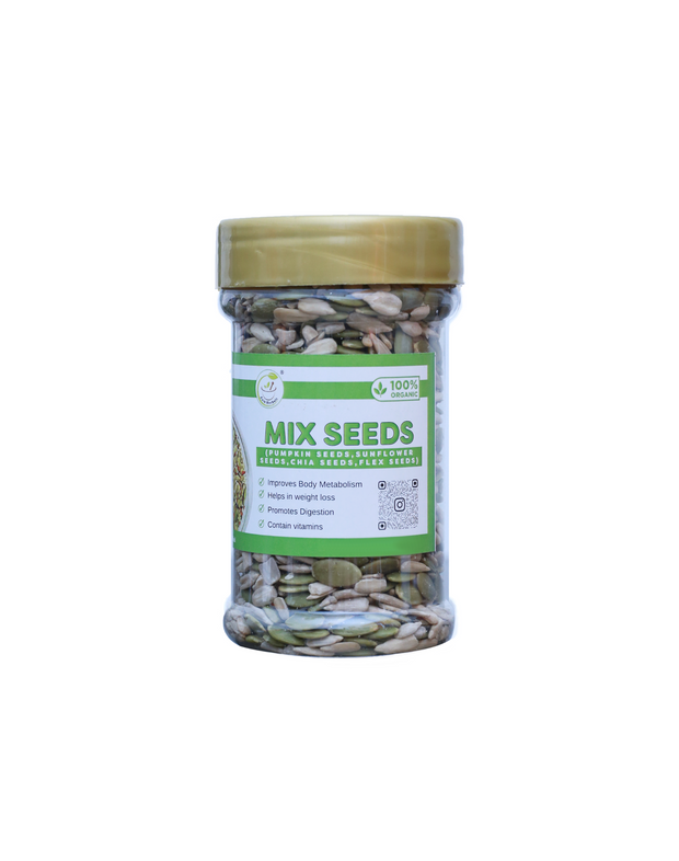 Mix Seeds (Pumpkin Seeds, Sunflower Seeds, Chia Seeds, Flax Seeds)
