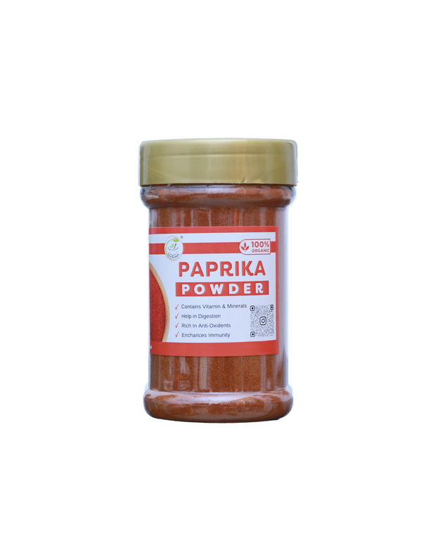 Paprika Powder: Smoky Flavor with Purity and Organic Goodness