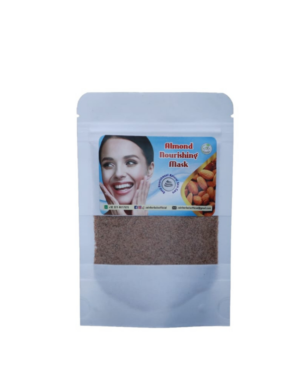 Zain Herbal Nourishing Almond Mask: Deep Hydration, Glow & Softness