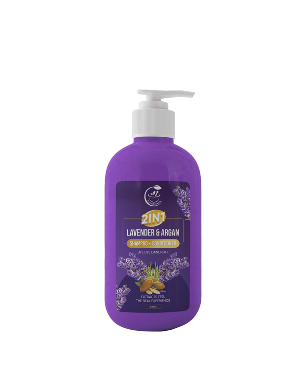 Lavender & Argan 2-in-1 Shampoo+Conditioner Nourishment & Calm