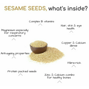 White Sesame Powder  سفید تل: Tiny Seeds, Mighty Benefits