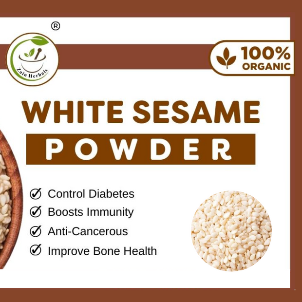 White Sesame Powder  سفید تل: Tiny Seeds, Mighty Benefits